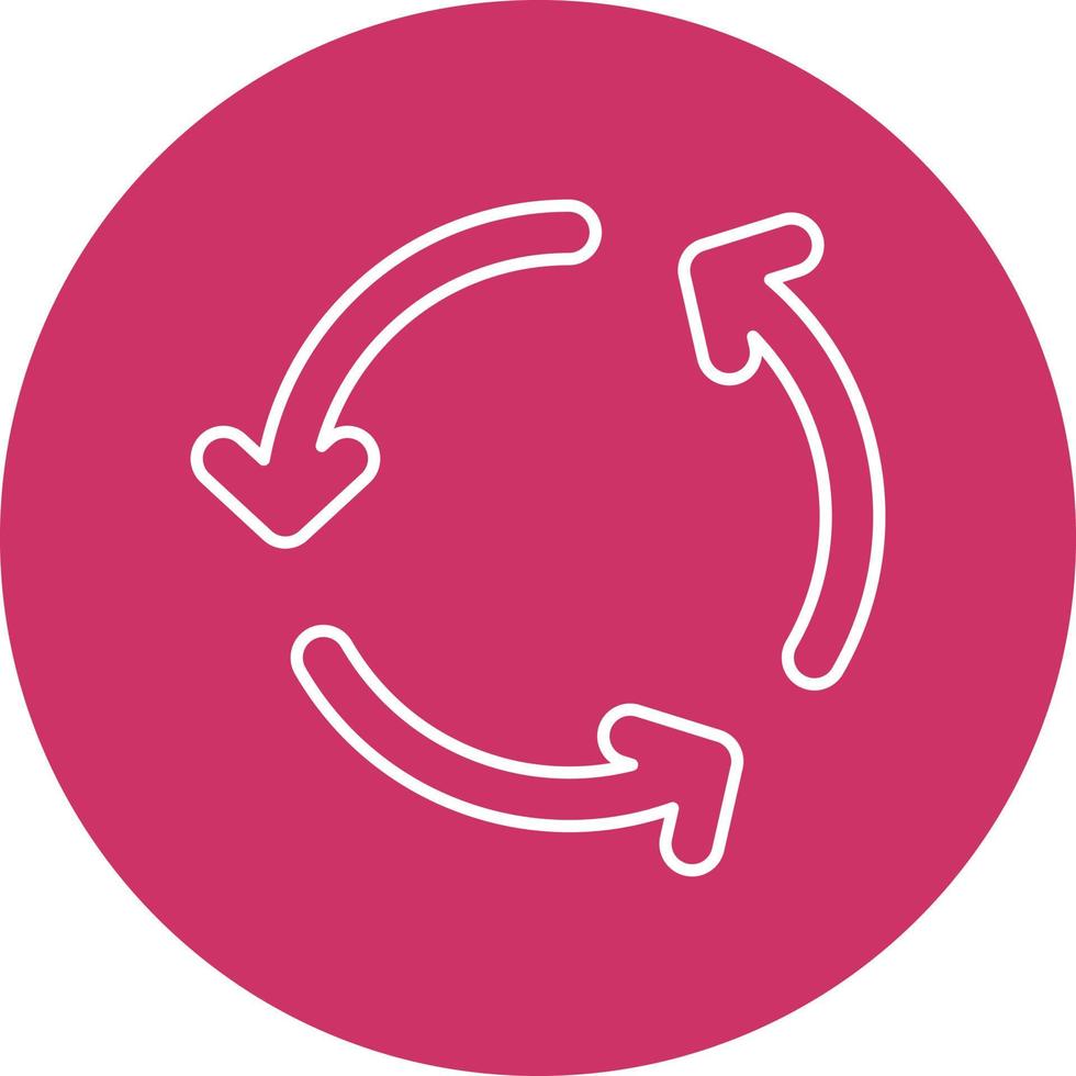 Refresh Icon Style vector