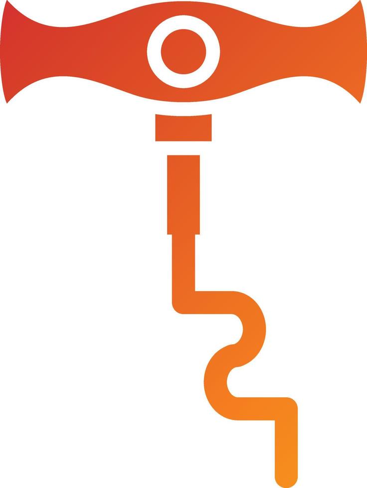 Corkscrew Icon Style vector