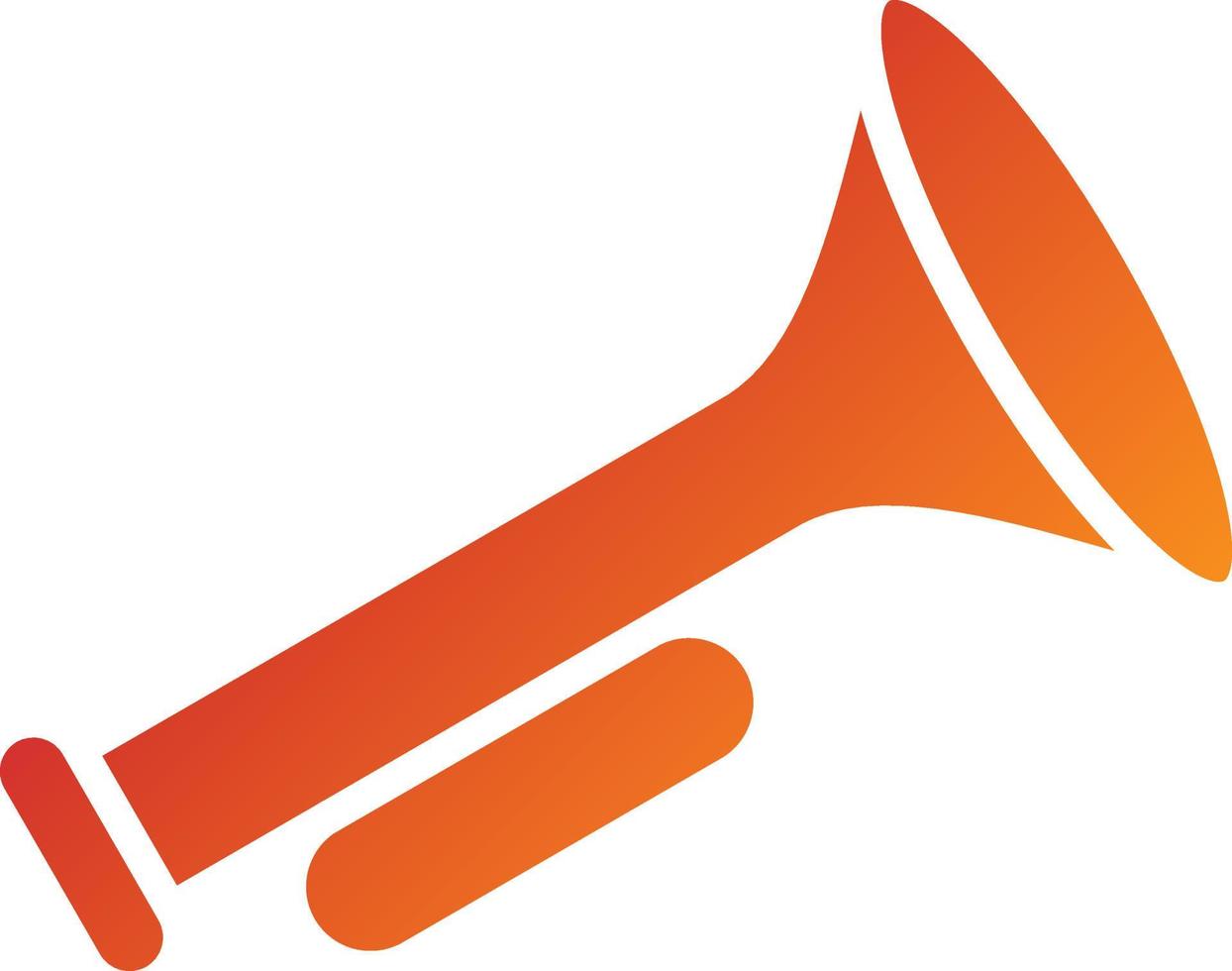 Horn Icon Style vector