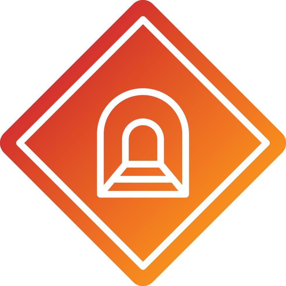 Tunnel Icon Style vector