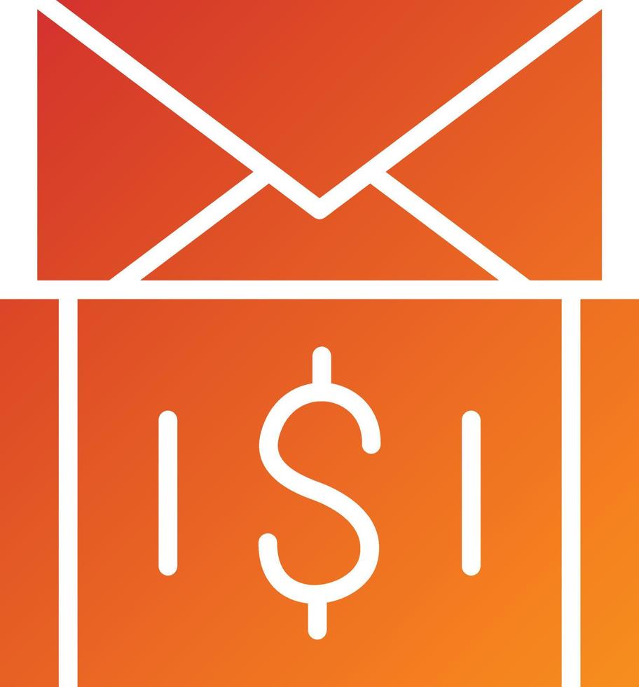 Send Money Icon Style vector