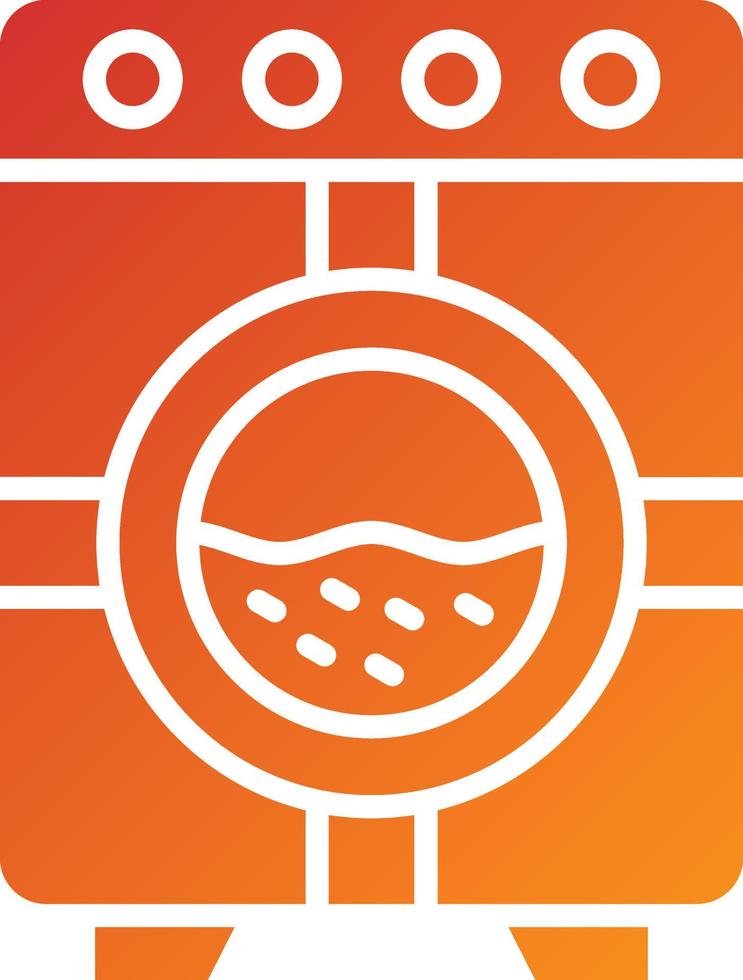 Washing Machine Icon Style vector
