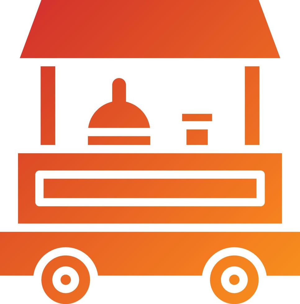 Food Stall Icon Style vector