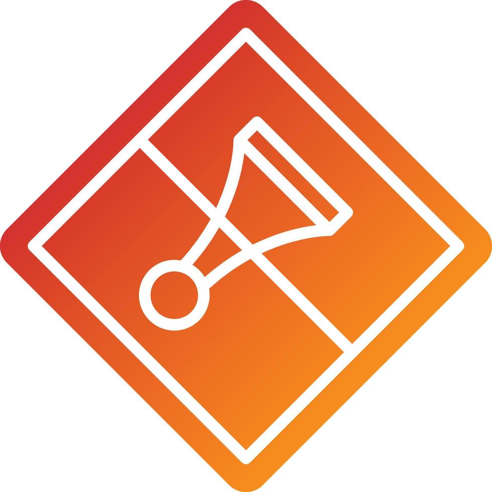 No Horn Icon Style vector
