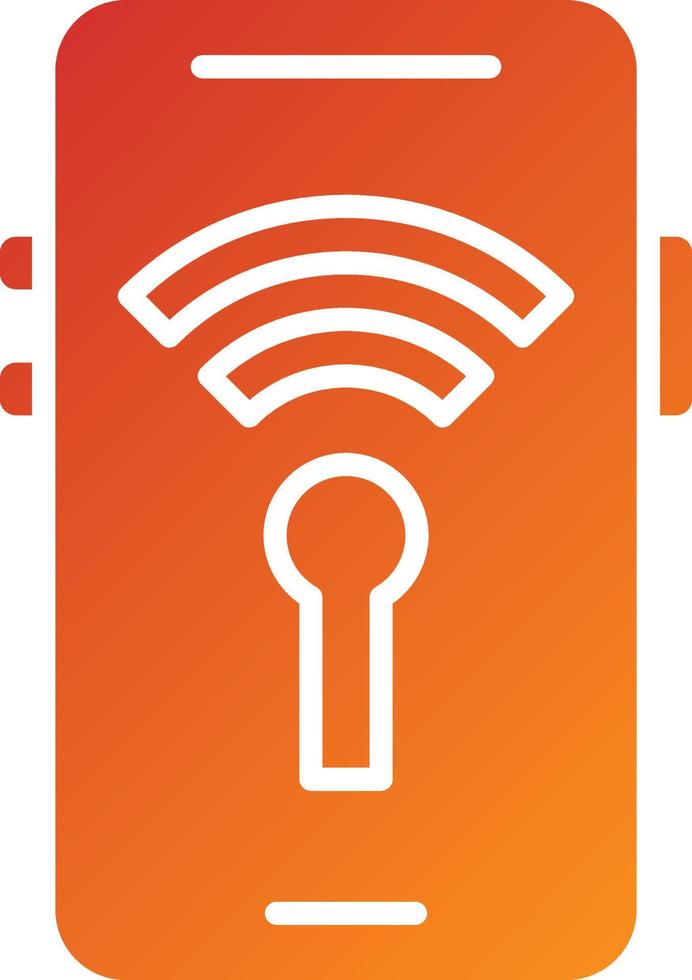Mobile Hotspot Icon Style vector