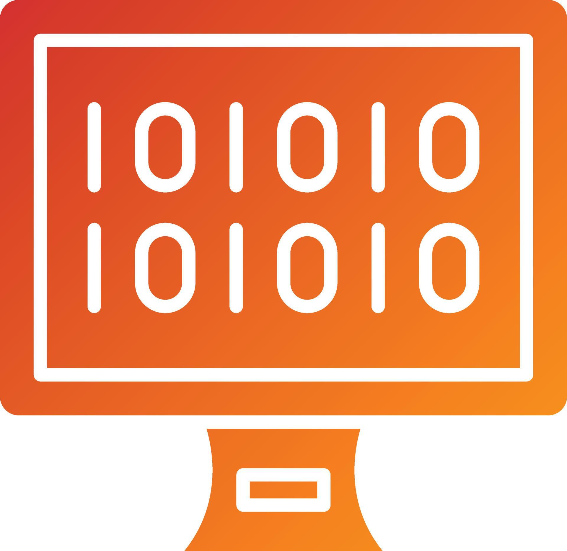 Binary Icon Style 6136232 Vector Art at Vecteezy