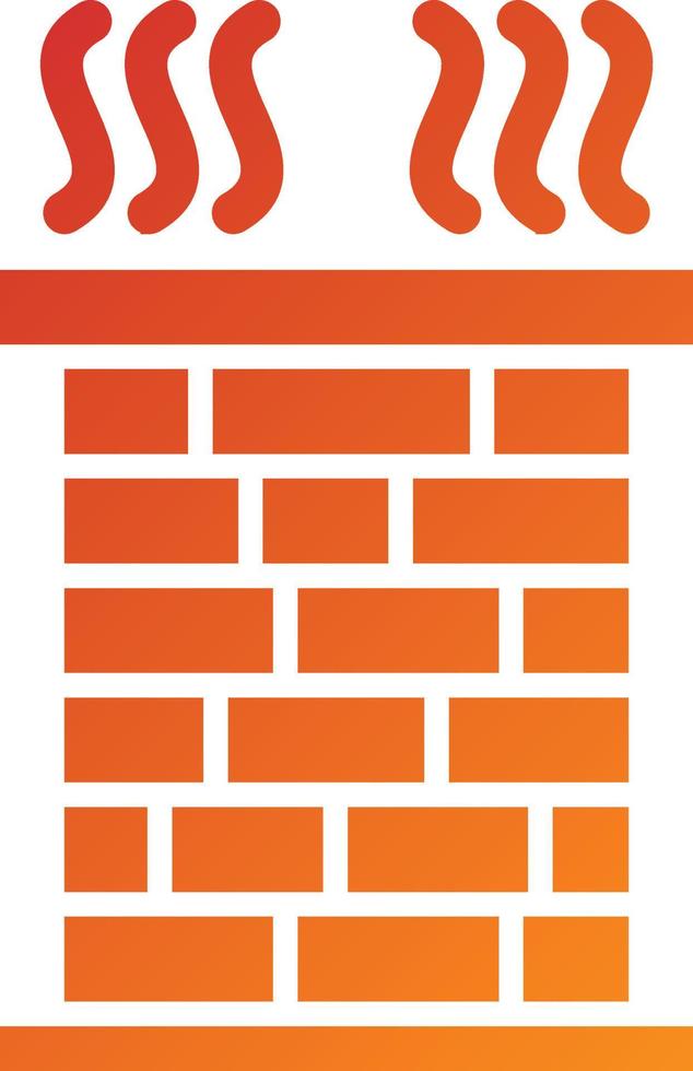 Chimney Icon Style vector