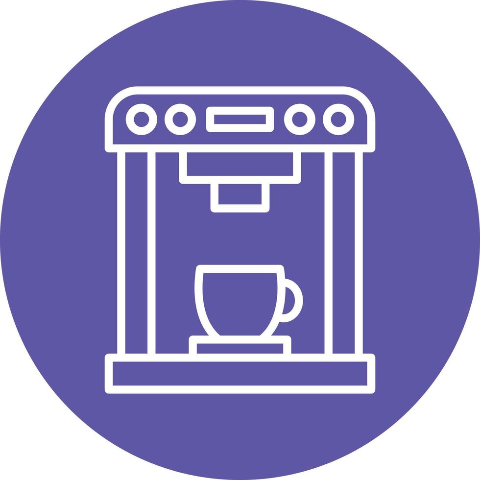 Coffee Machine Icon Style vector