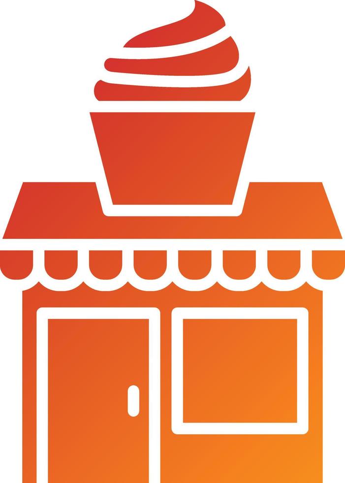 Bakery Shop Icon Style vector