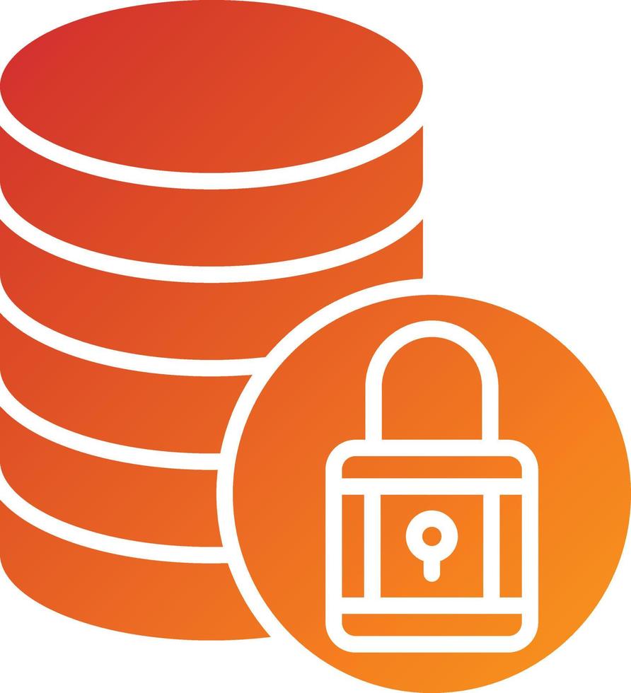 Database Icon Style vector
