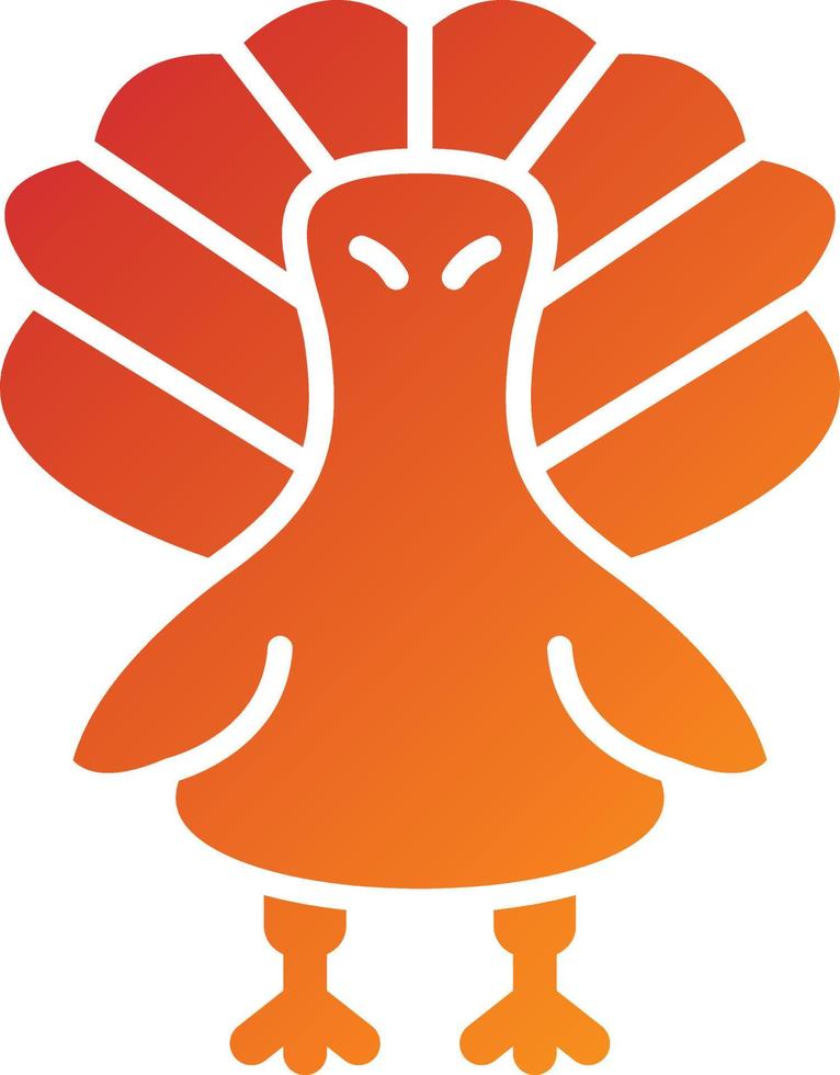 Turkey Icon Style vector