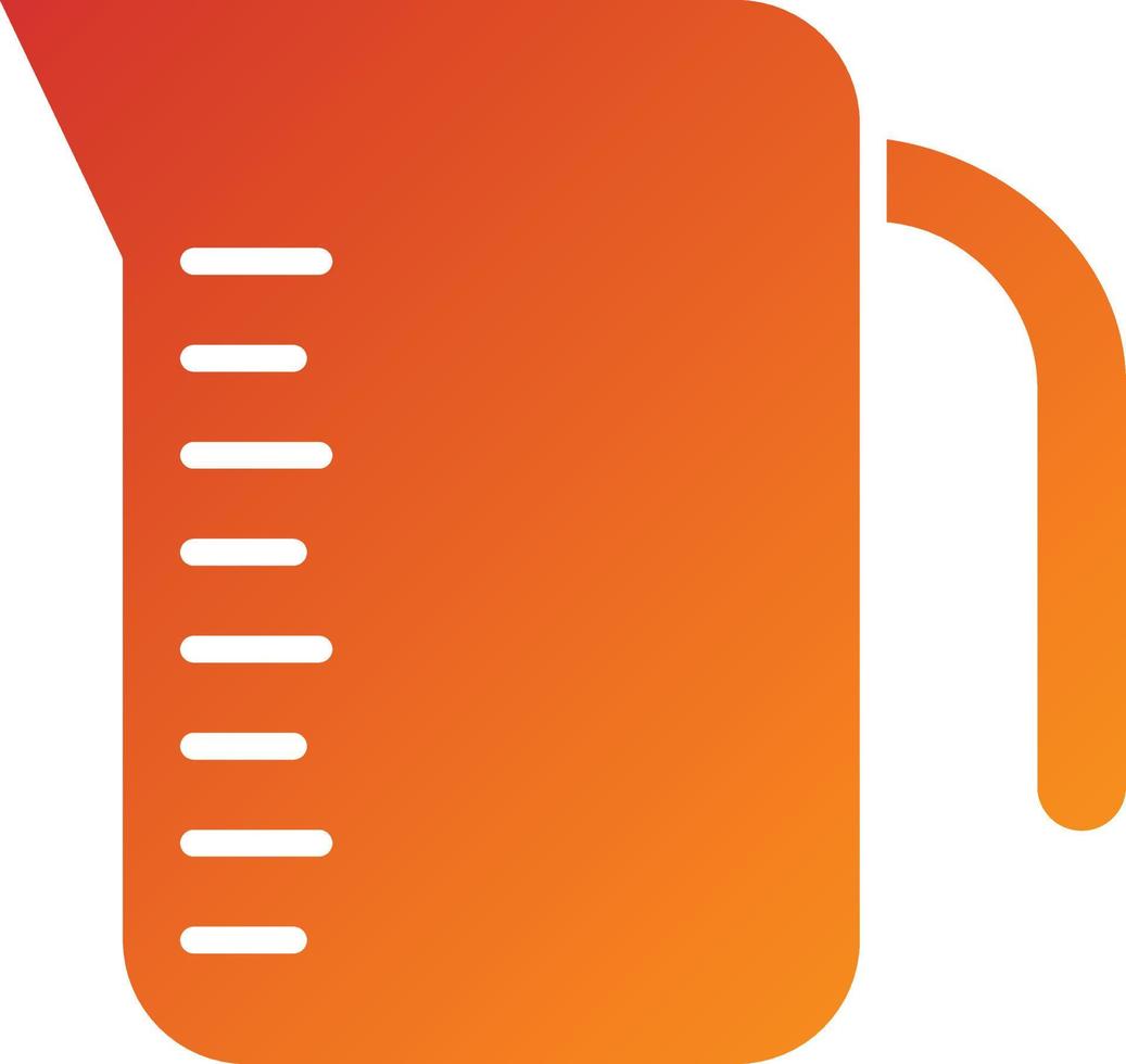 Measuring Jug Icon Style vector