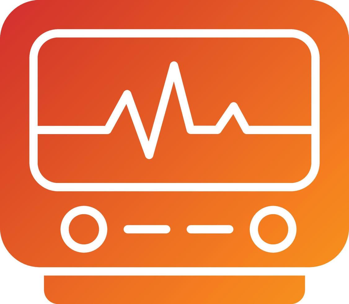 Cardiogram Icon Style vector