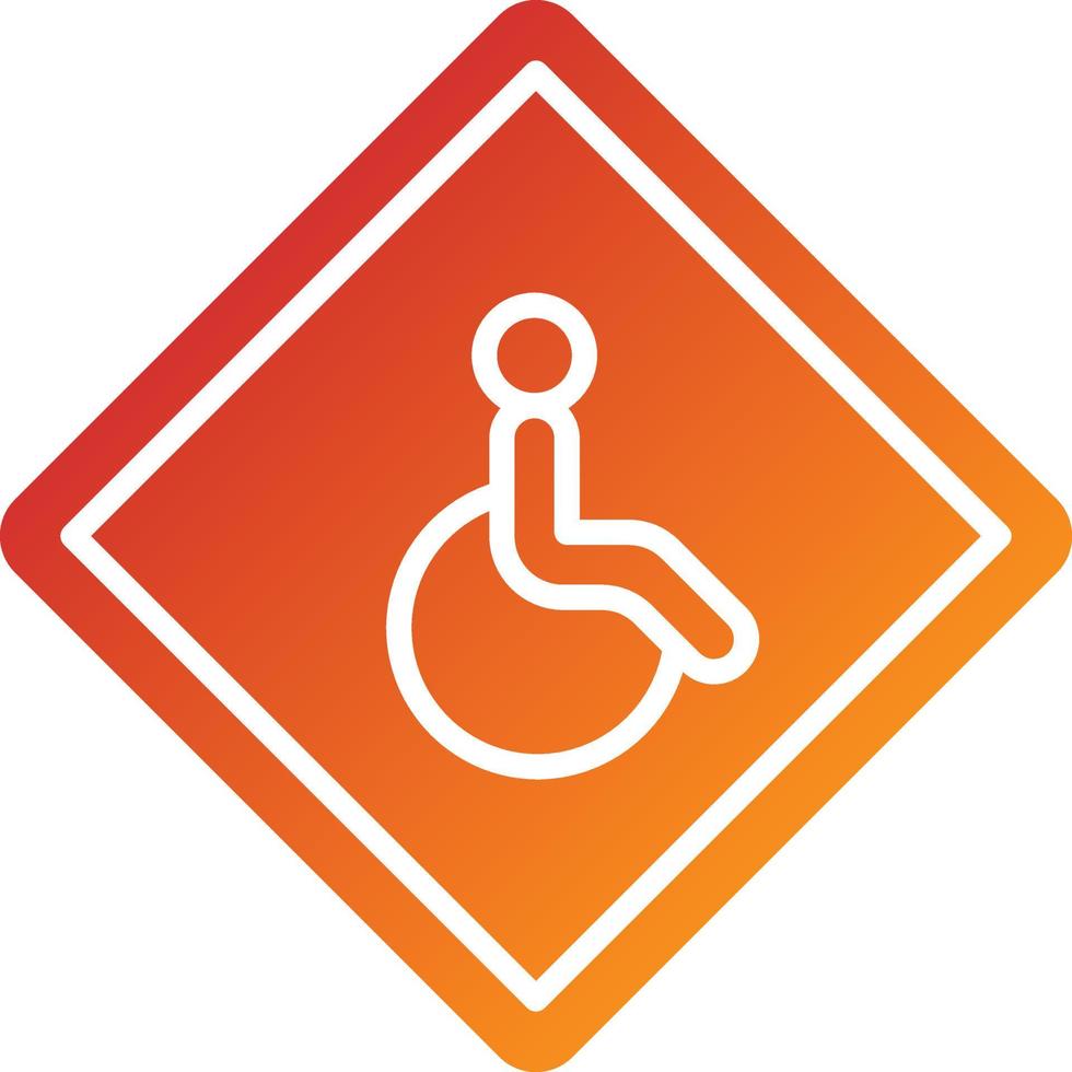 Disabled Icon Style vector