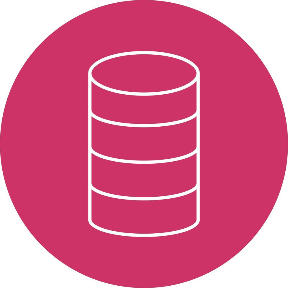 Database Icon Style vector