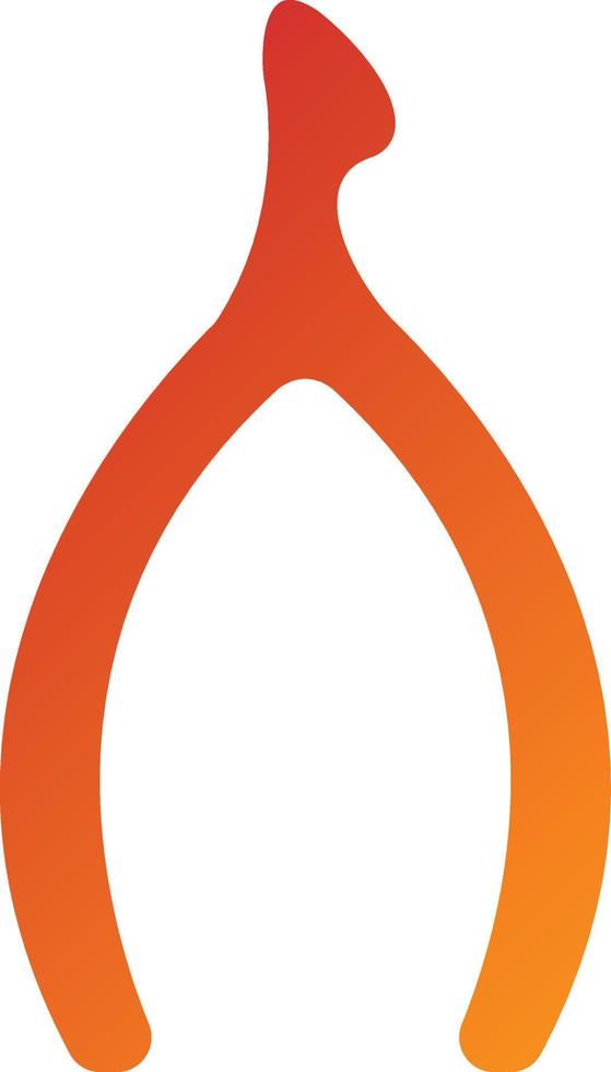 Wishbone Icon Style vector