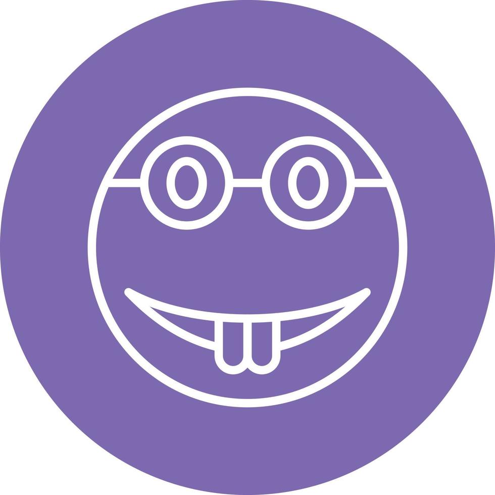 Nerd Icon Style vector