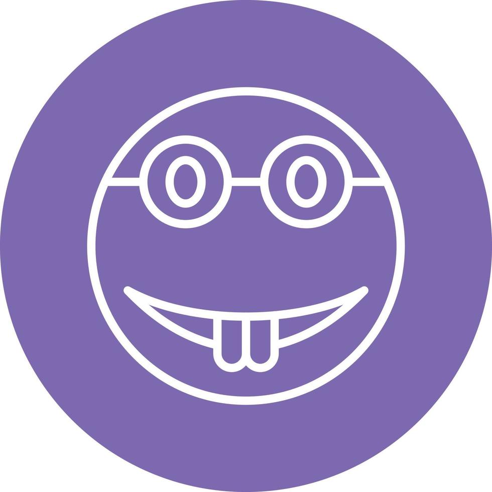 Nerd Icon Style vector