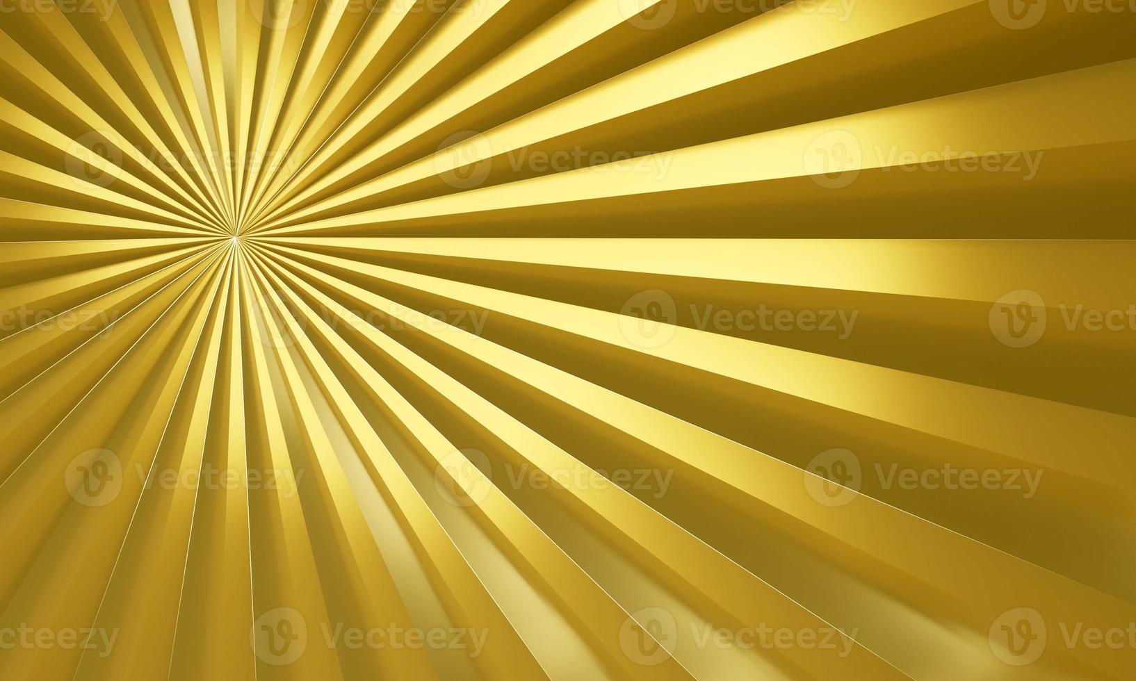 3D rendering gold background photo