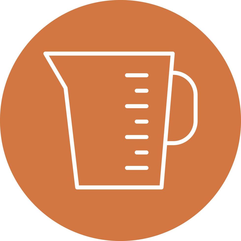 Measuring Cup Icon Style vector