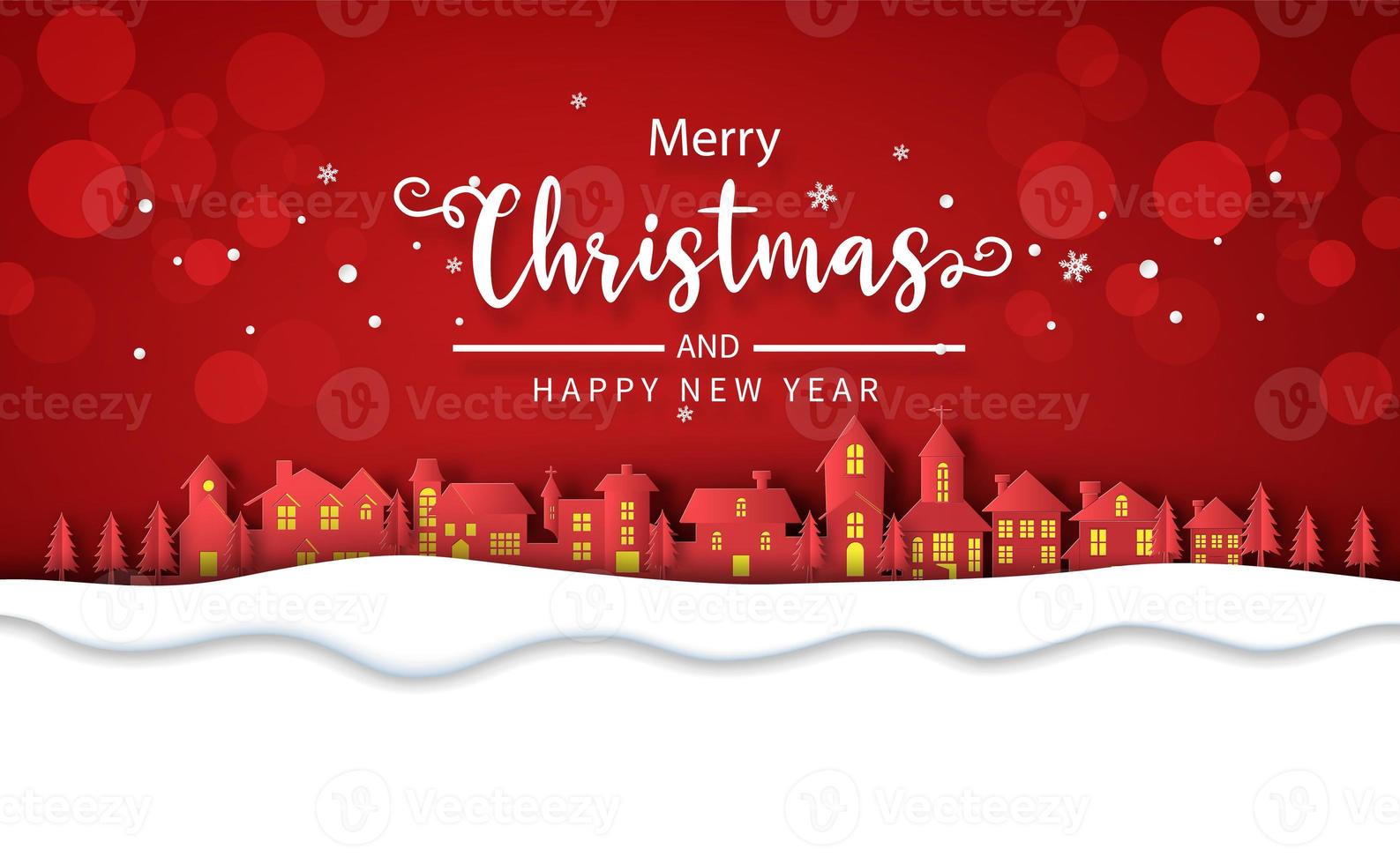 Merry Christmas and Happy New Year photo