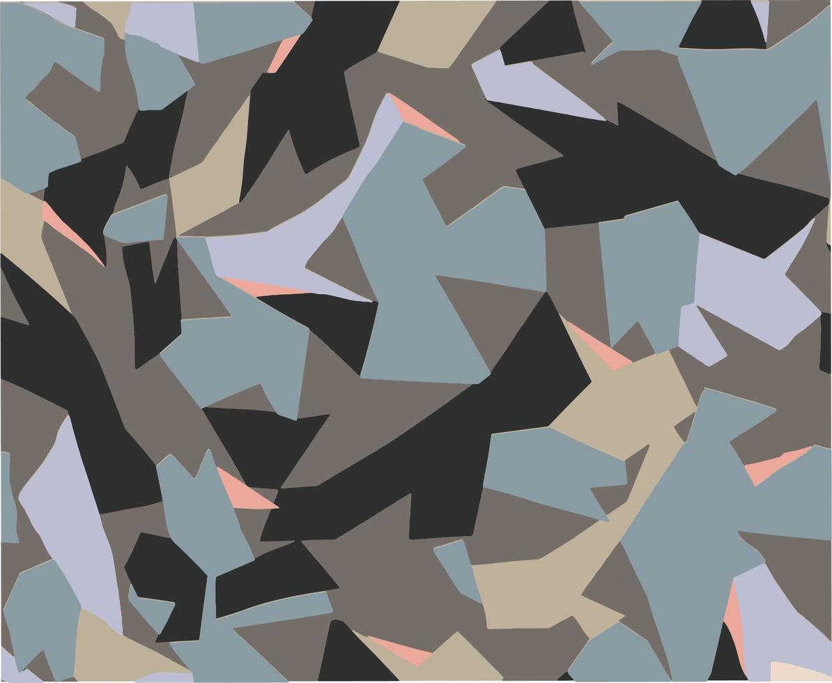 Geometric Camo pattern vector