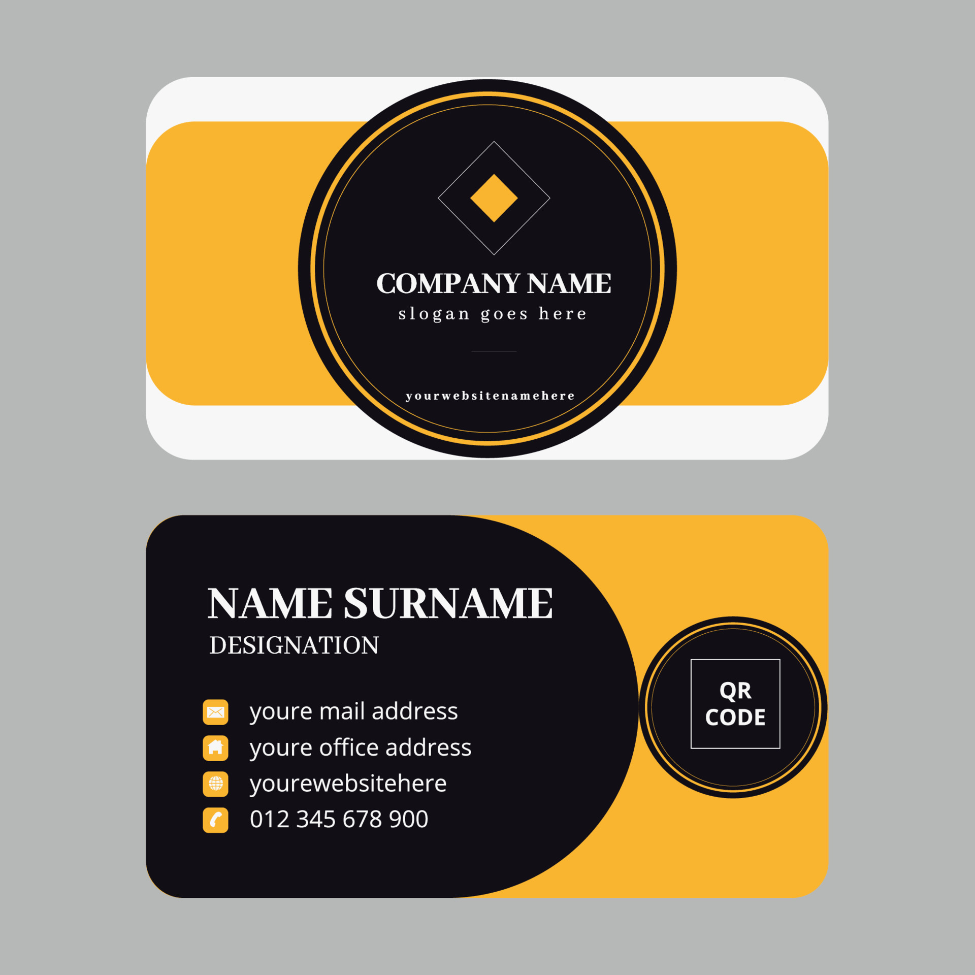 modern-presentation-card-vector-business-card-template-visiting-card