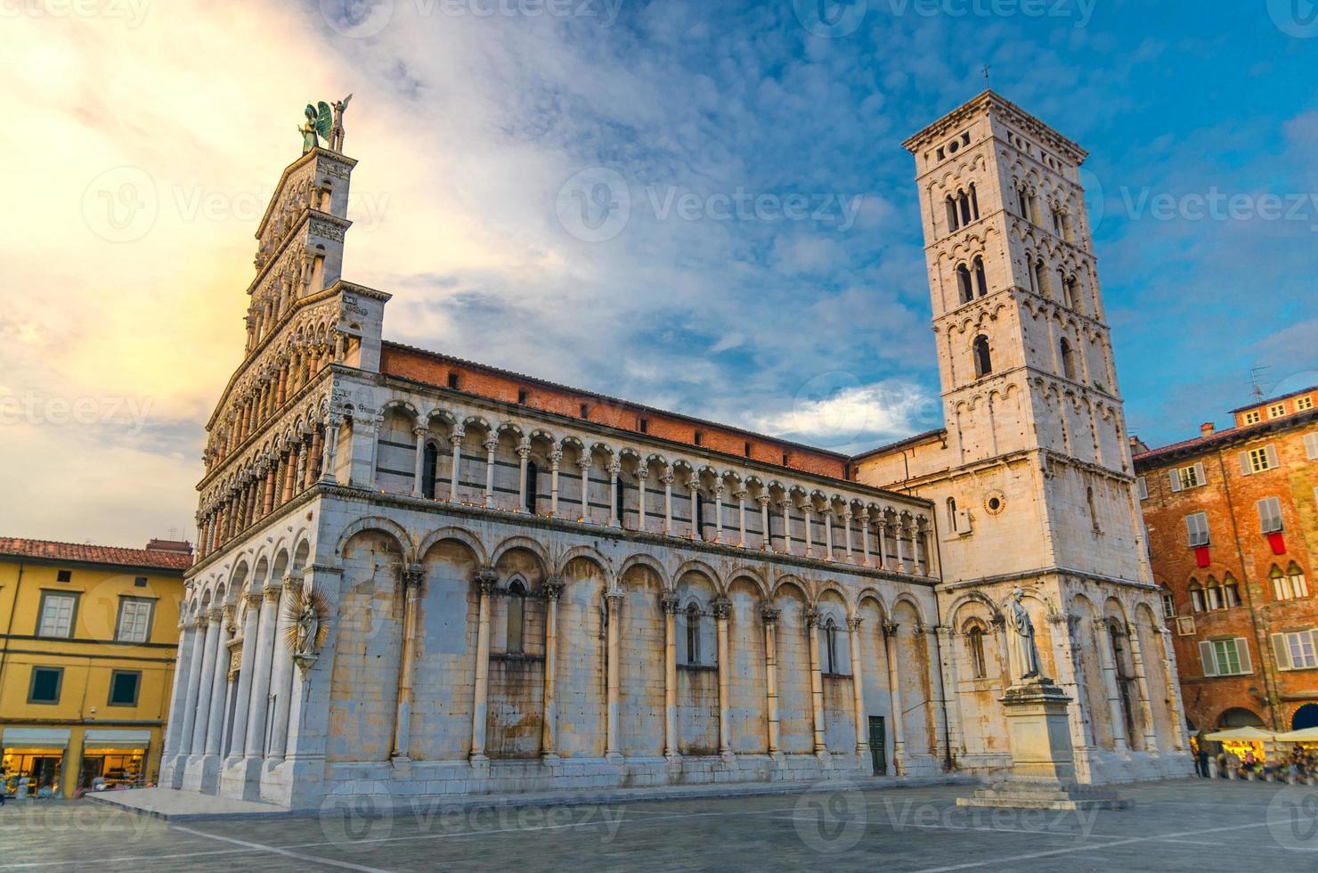 Chiesa di San Michele in Foro St Michael Roman Catholic church basilica on Piazza San Michele square photo
