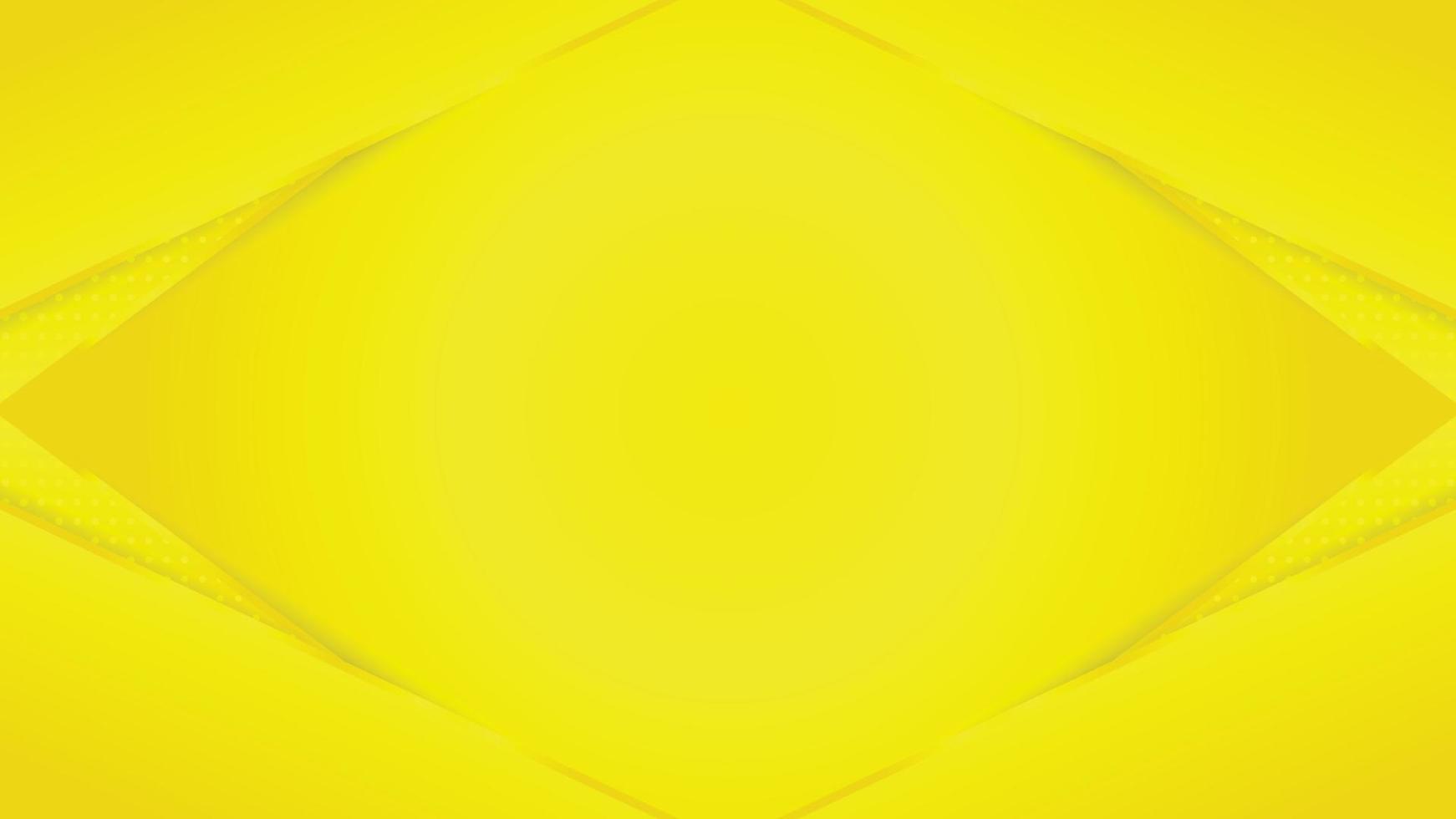 simple fondo de negocios amarillo con borde amarillo. papel tapiz amarillo abstracto. utilizado para banner, web, encabezado, portada, papel tapiz, cartelera, folleto, medios sociales, página de inicio. vector