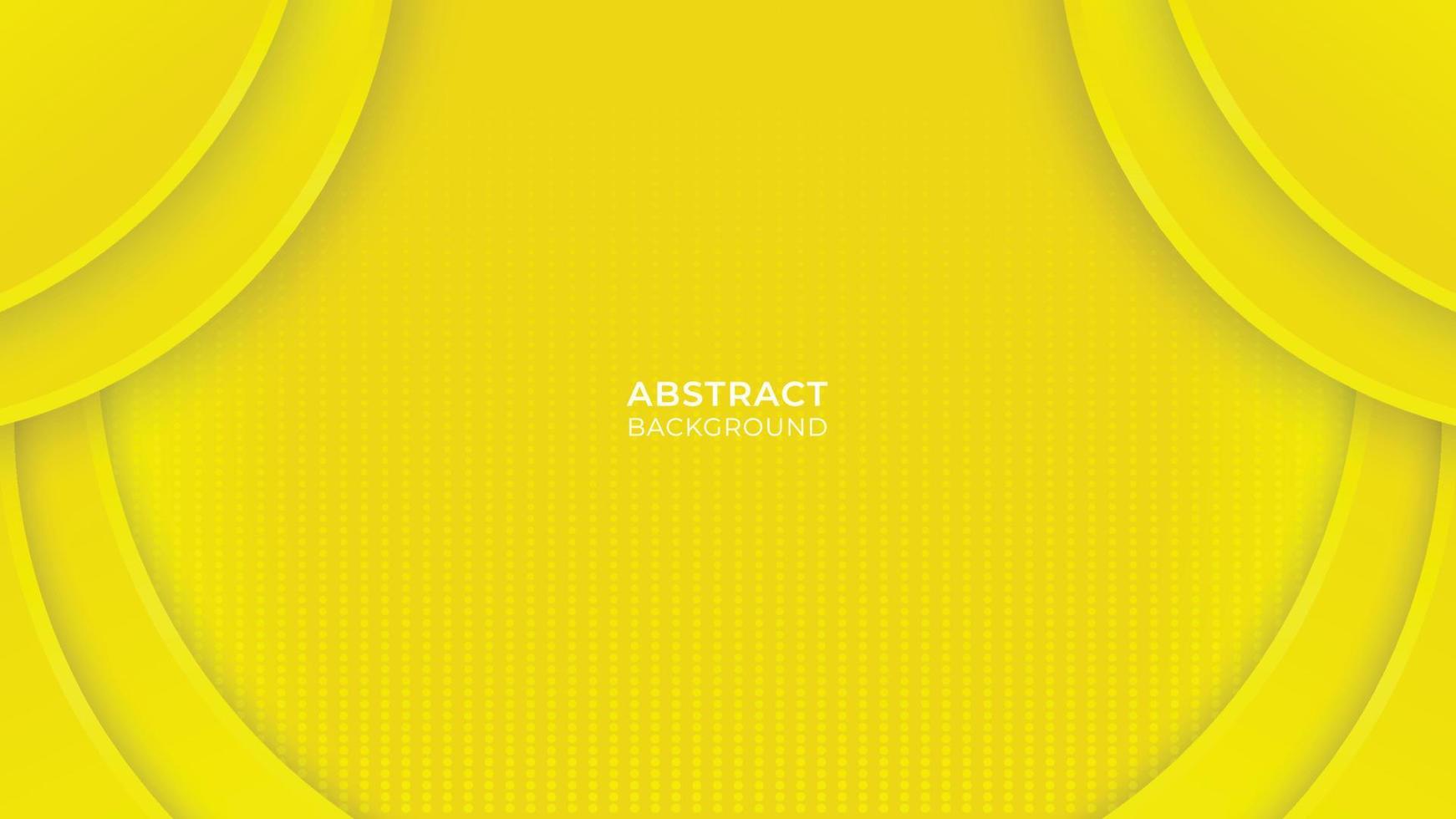 simple yellow business background with yellow circle border. abstract yellow wallpaper. used for for banner, web, header, cover, wallpaper, billboard, brochure, social media, landing page. vector