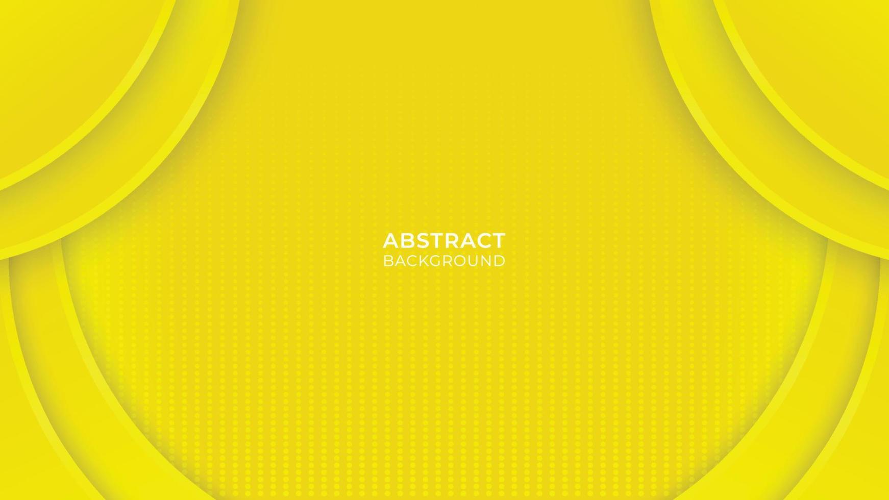 simple yellow business background with yellow circle border. abstract yellow wallpaper. used for for banner, web, header, cover, wallpaper, billboard, brochure, social media, landing page. vector