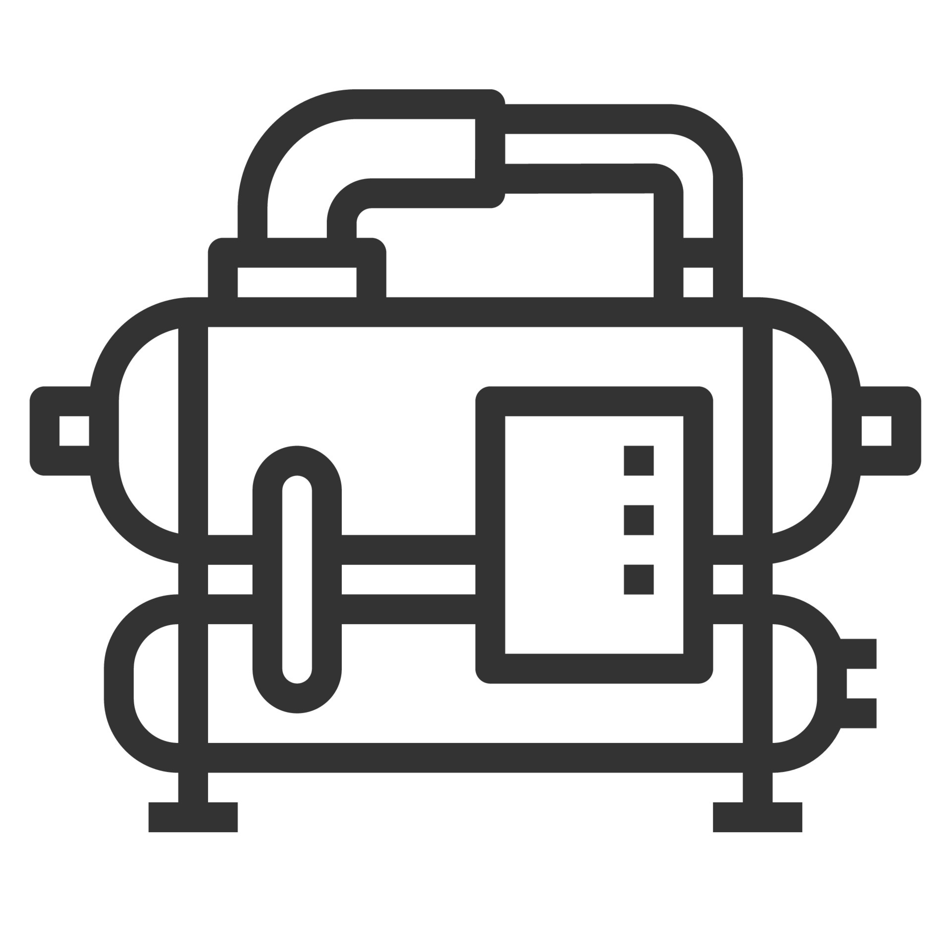 water chiller icon line vector illustration 6145360 Vector Art at Vecteezy