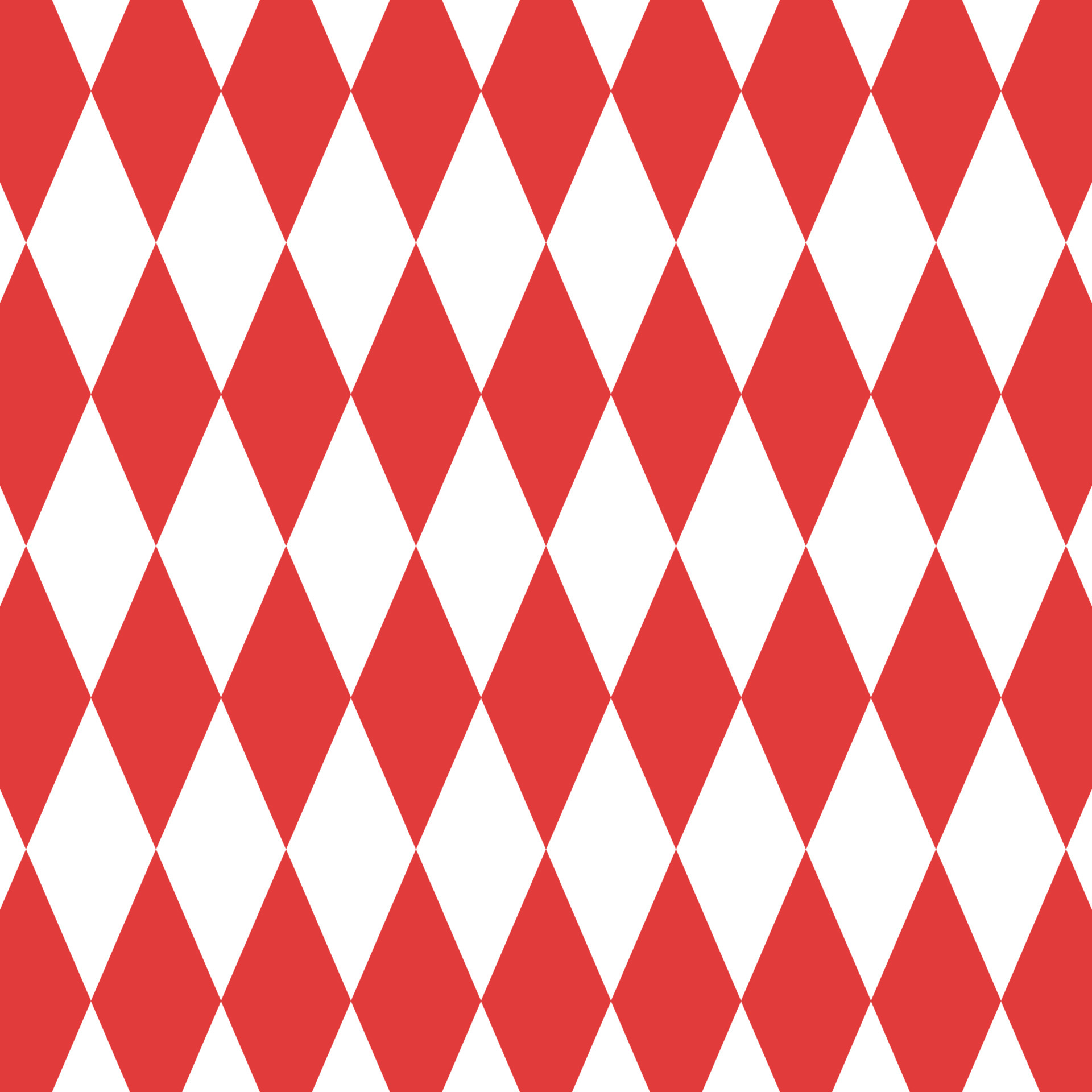Red and white best sale diamond