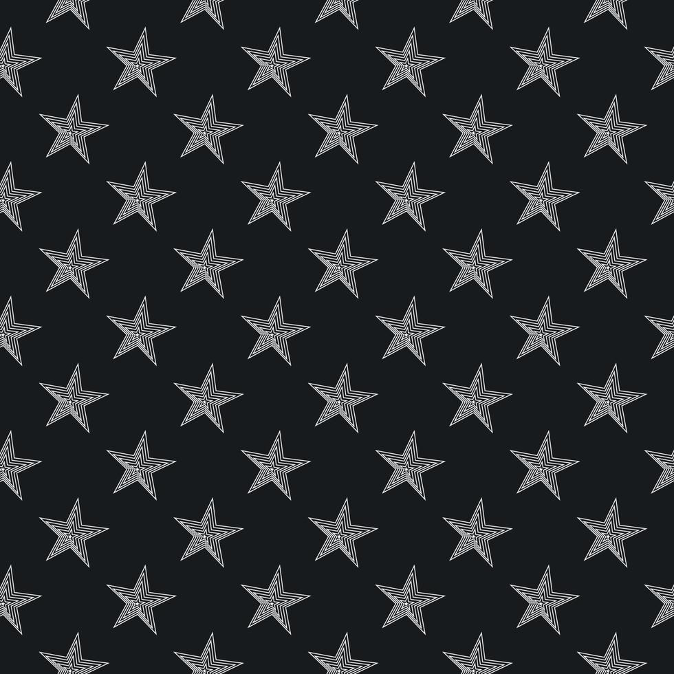 star pattern black background ready for your design vector
