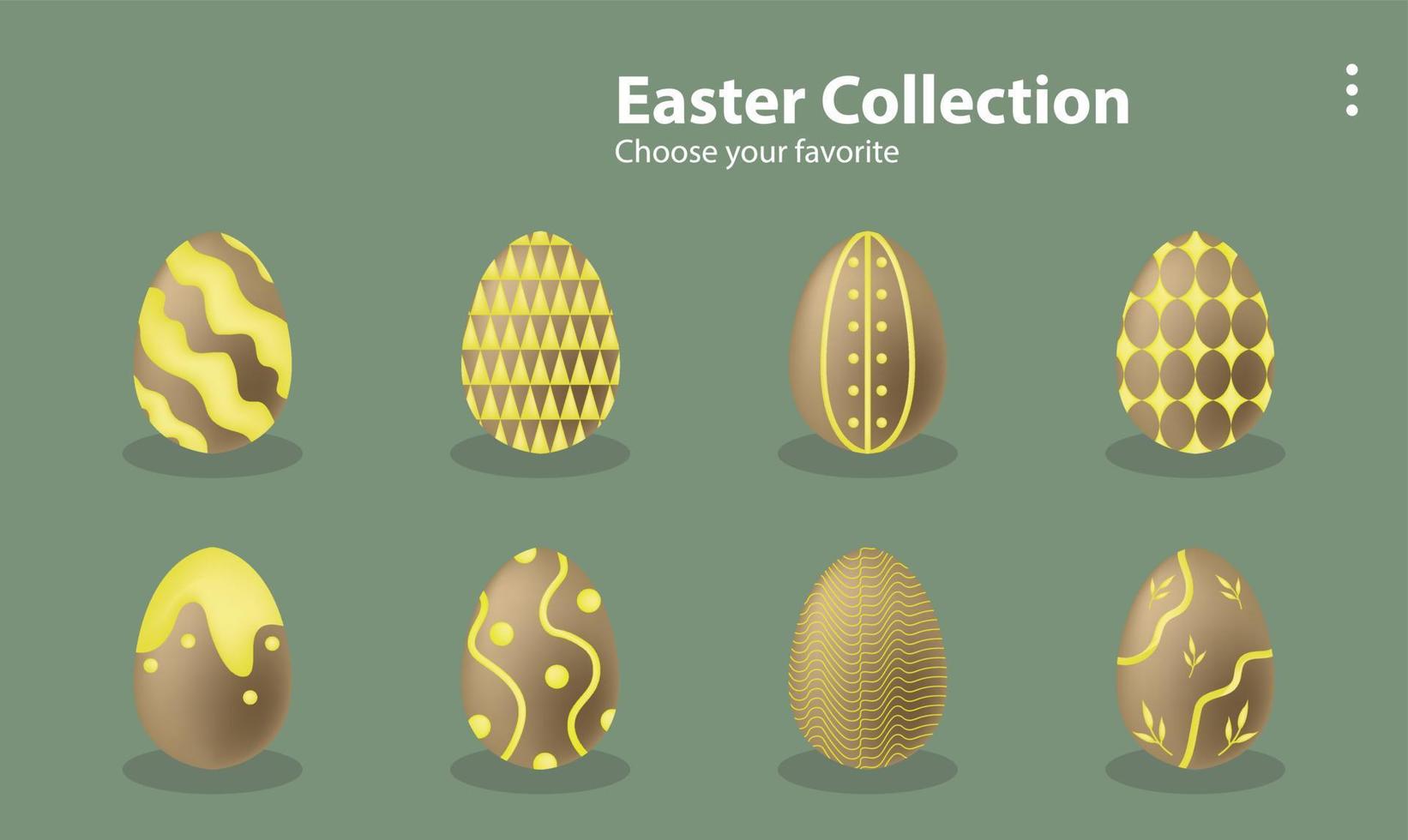 happy easter egg element template logo illustration vector drawing season collection set cartoon art