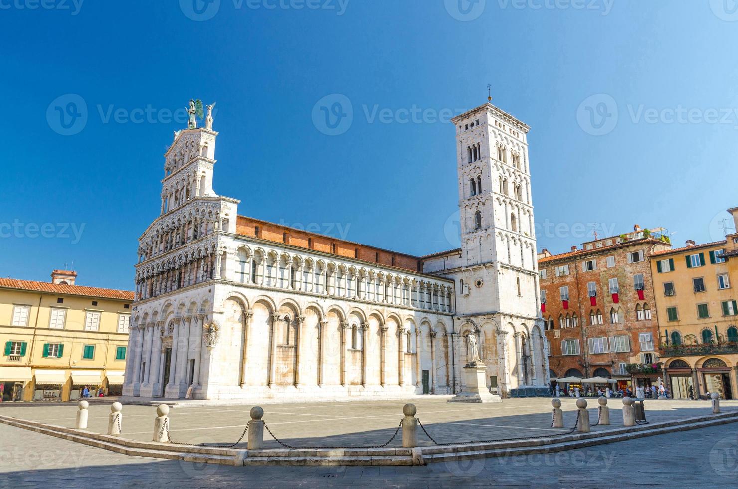 Chiesa di San Michele in Foro St Michael Roman Catholic church basilica on Piazza San Michele square photo