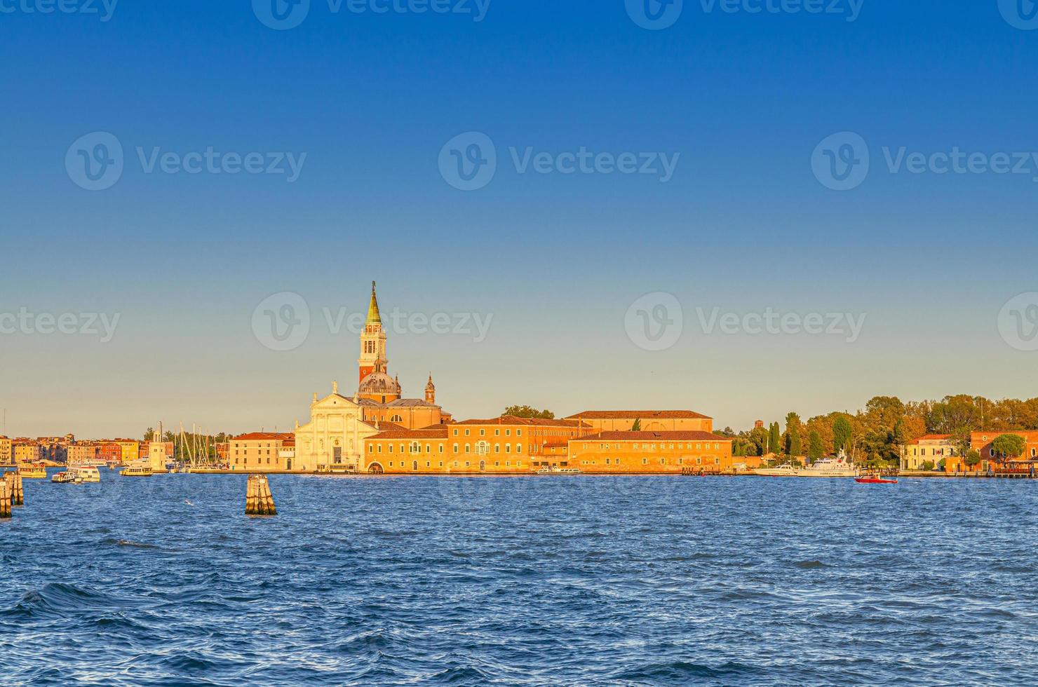 San Giorgio Maggiore island with Chiesa di San Giorgio Maggiore catholic church photo