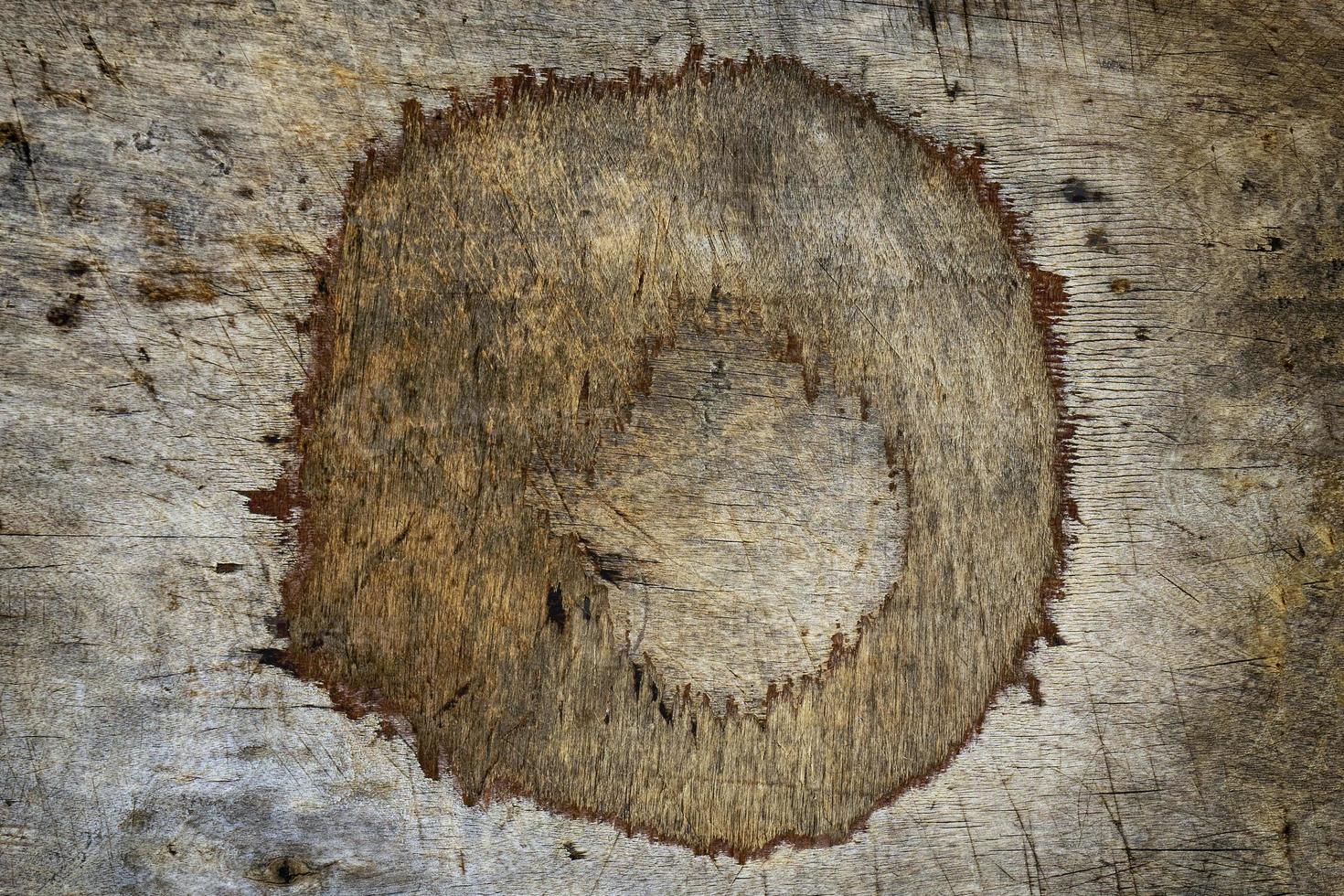 textura de tabla de cortar de madera contrachapada foto