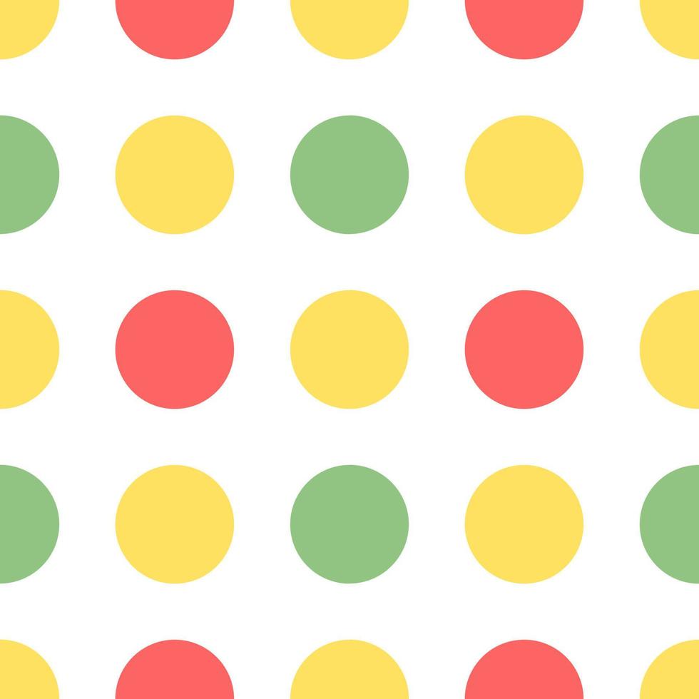 colorful circle seamless pattern vector