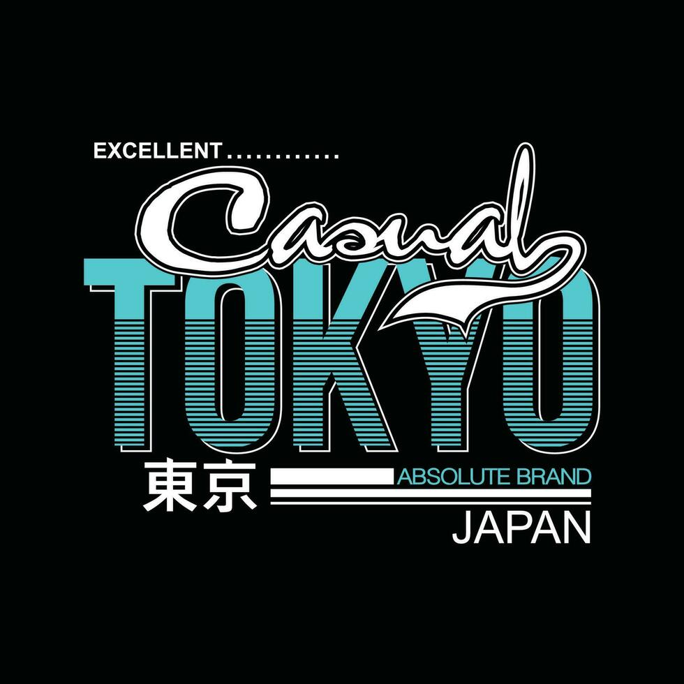 manos con letras de tokio y diseño de tipografía de eslogan en ilustración vectorial. inscripción en japonés con la traducción es seúl vector