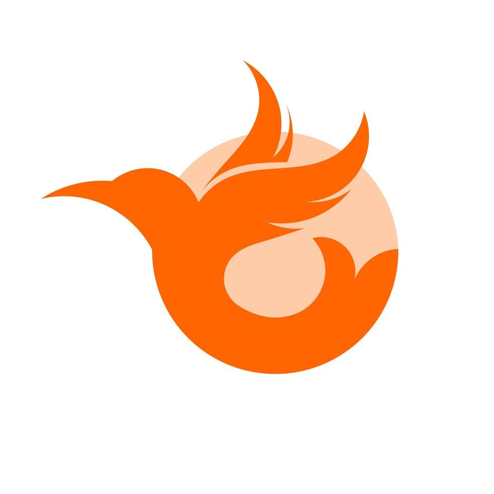pájaro logo vector libre