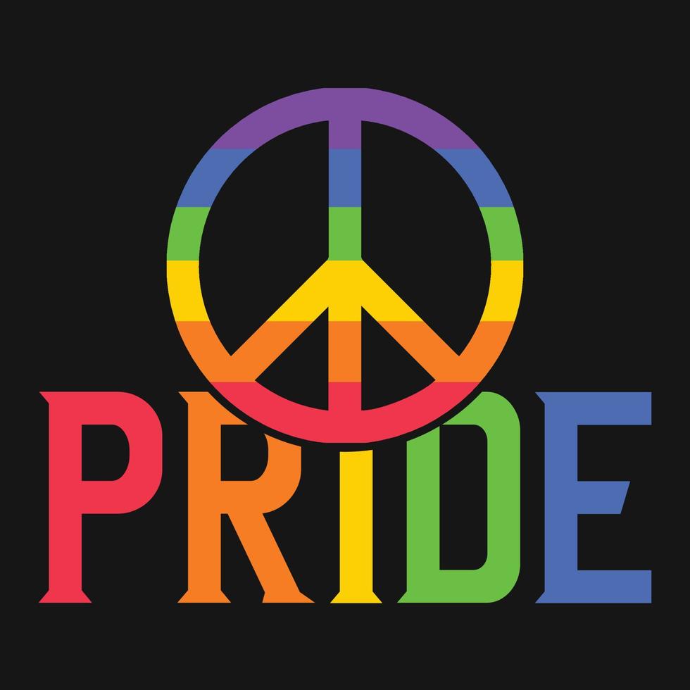 Pride Day Love Rainbow Vector T shirt