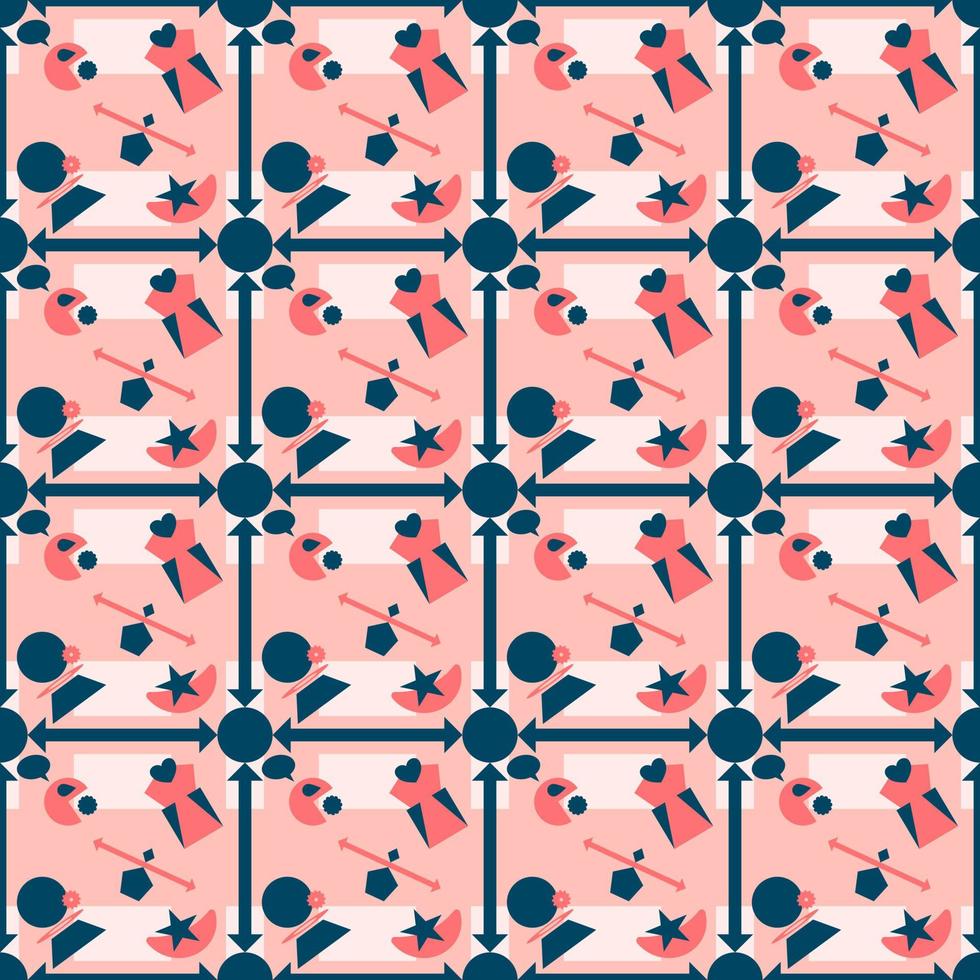 Abstract seamless pattern design.For paper,cover,fabric etc. vector