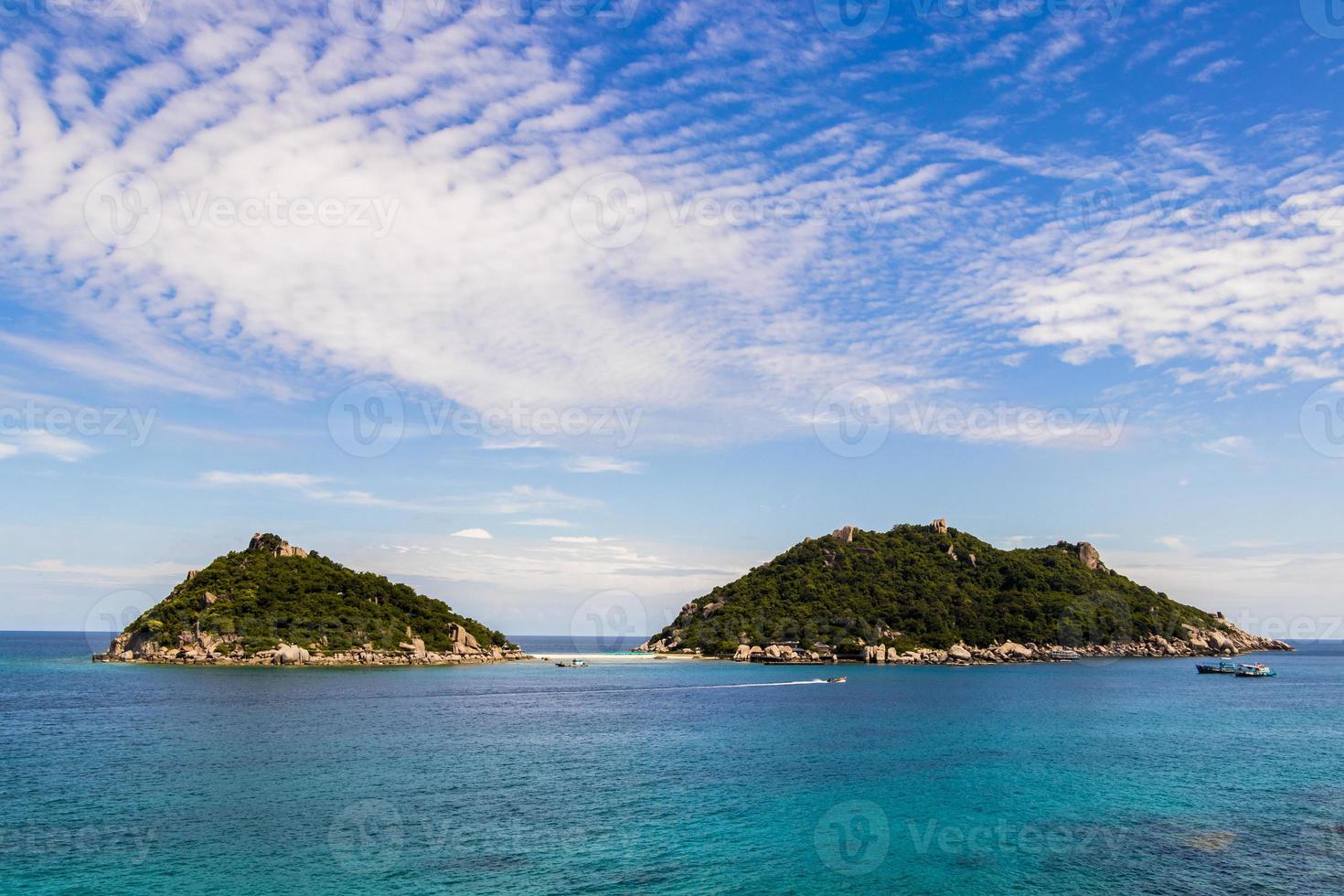 Nang Yuan Beach near Koh Tao Koh, Thailand Surat Thani. photo