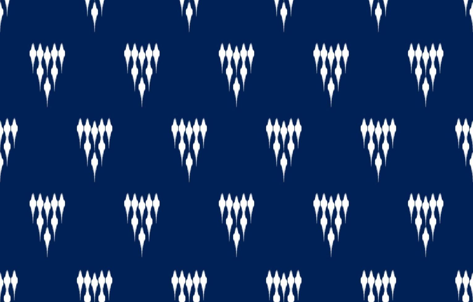 Ethnic ikat damask background. Seamless pattern in tribal, folk embroidery. Ogee geometric art ornament print.Design for carpet, wallpaper, clothing, wrapping, fabric, cover, textile vector