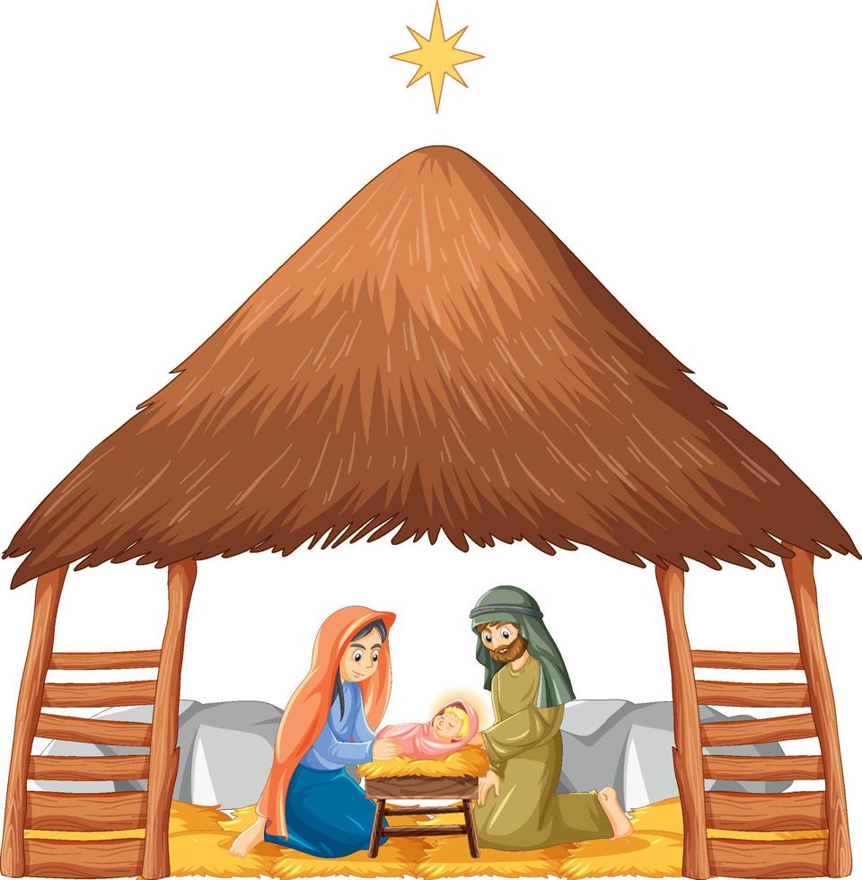 natividad de jesus nacimiento de jesus vector