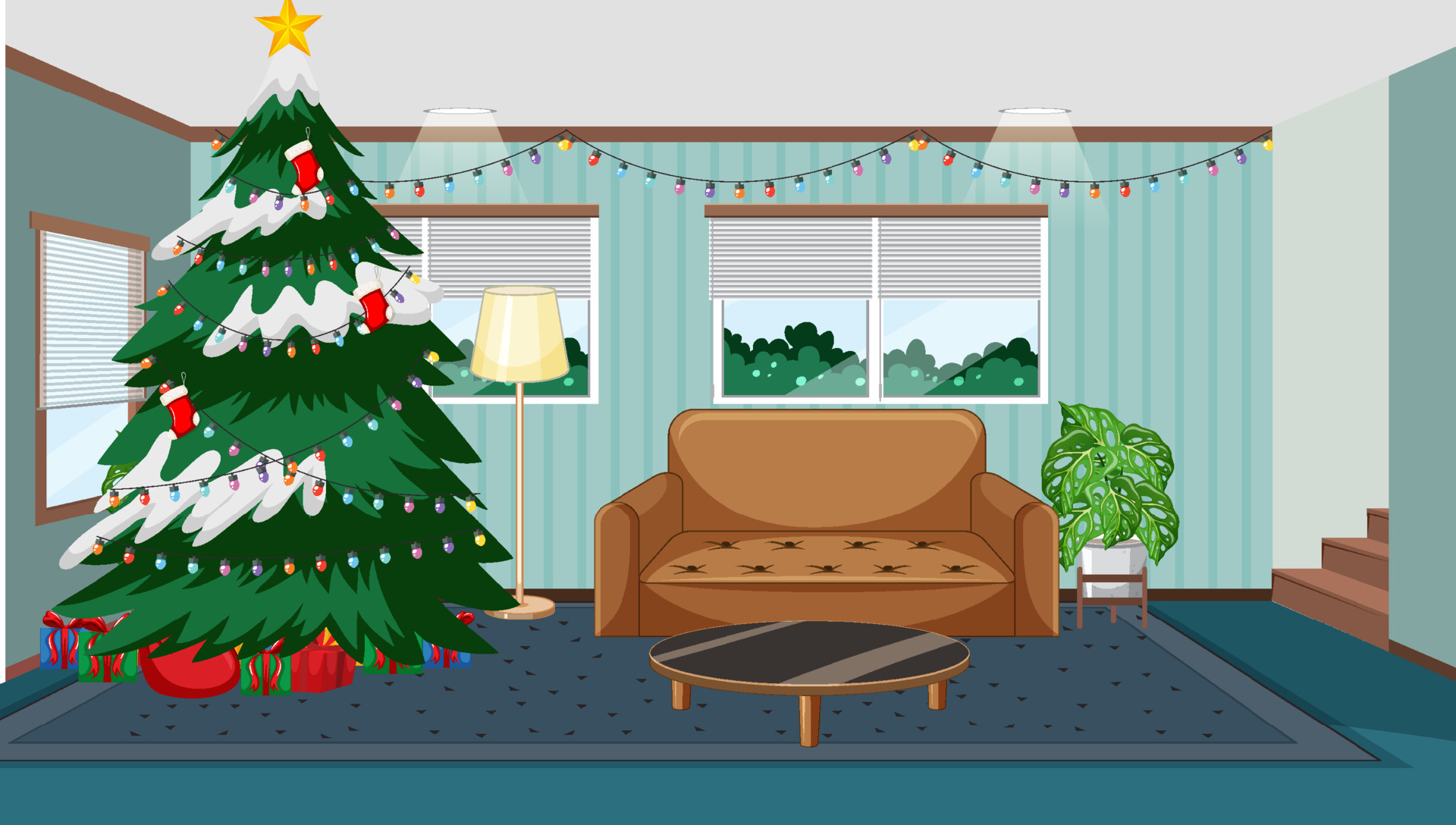 Christmas Tree 6155192 Vector Art