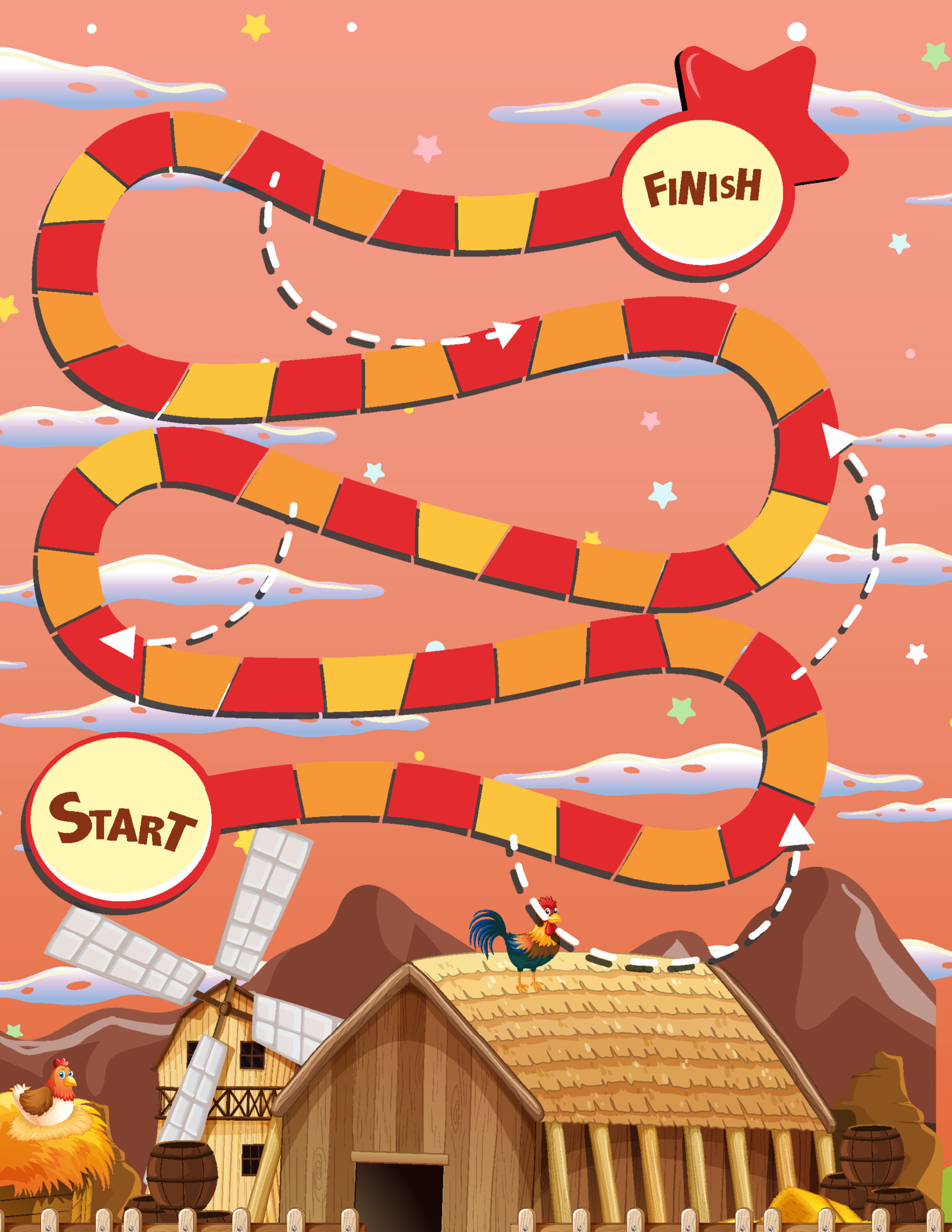 snake-and-ladders-game-template-6156964-vector-art-at-vecteezy