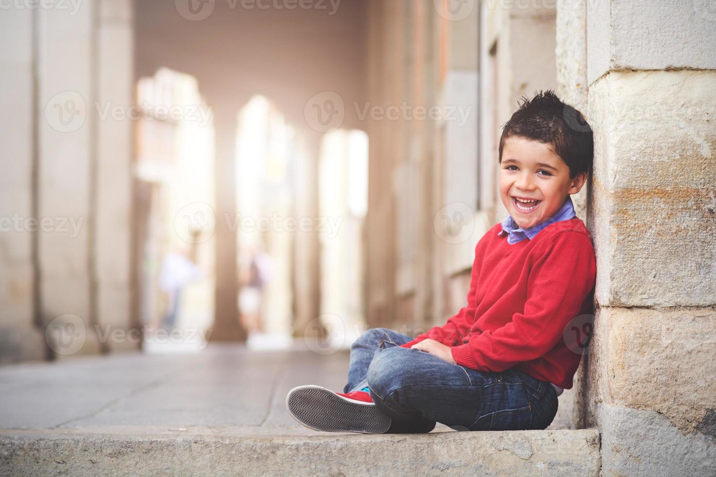 happy smiling child photo