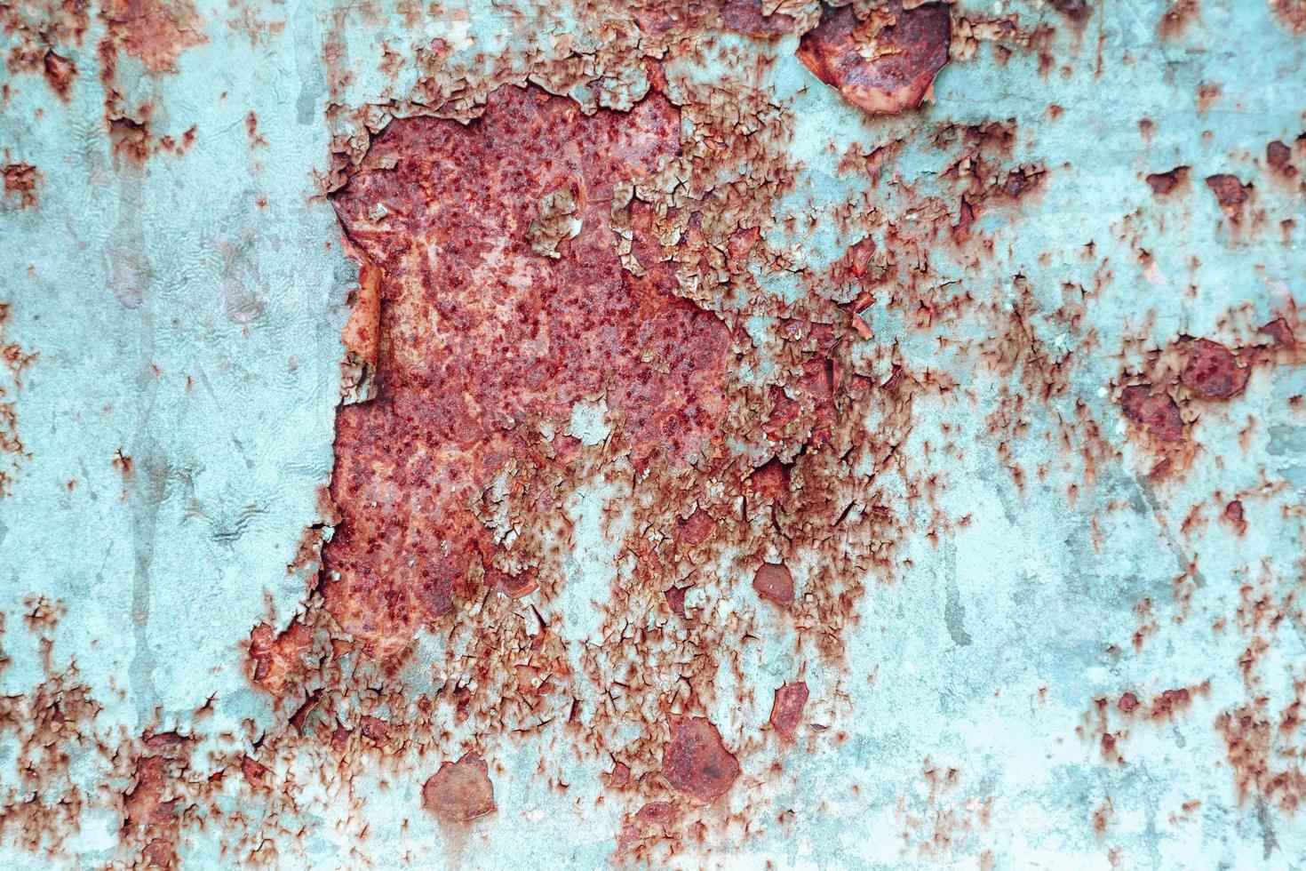 Grunge rusty metal texture. Rusted and oxidized background. photo